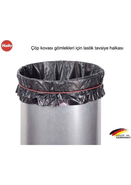 0530-010 Çöp Kovası Pure L Inox 25 Lt