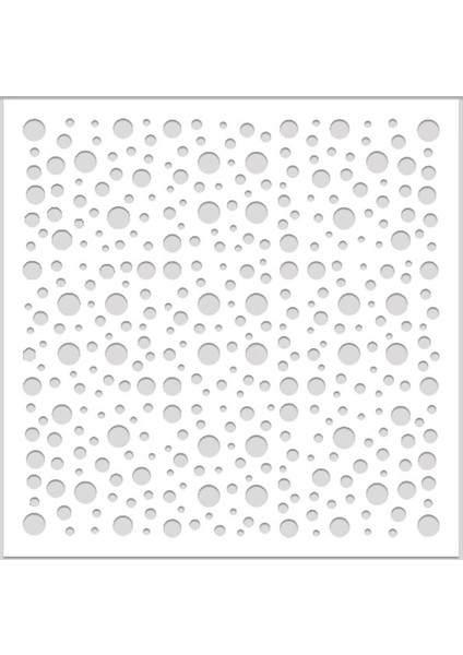 12'li Dekoratif Tavan Paneli Damla (60X60) Beyaz - Beyaz