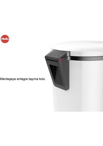 0530-010 Çöp Kovası Pure L Inox 25 Lt