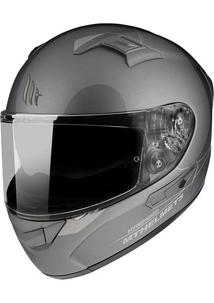 Kre Sv Solid Gloss Full Face Motosiklet Kaski