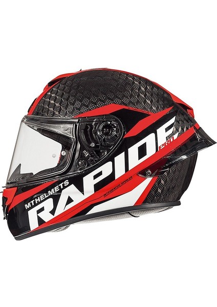 Rapide Pro Carbon C5 Gloss Full Face Motosiklet Kaski
