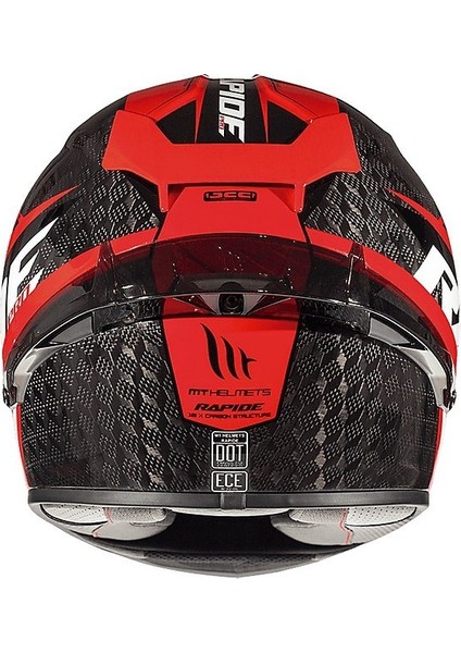 Rapide Pro Carbon C5 Gloss Full Face Motosiklet Kaski fiyatları