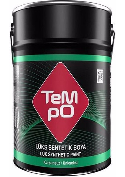 Boya Tempo Lüks Sentetik Boya Gümüş 2.5kg Tempogümüş