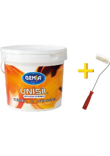 Gemsa Unisil Plastik Dış Cephe Boyası Su Bazlı 1 kg Yaz Güneşi