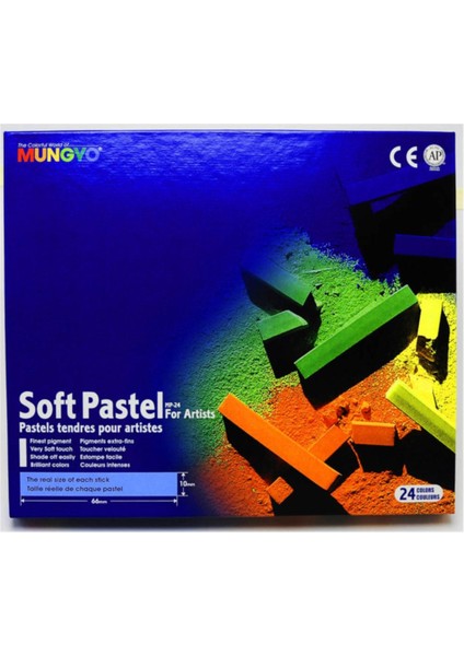 Pastel Boya Mungyo Gallery Soft Artıst 24 Lu MPV24