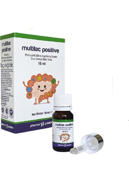 Multilac Positive Probiyotik 10 ml