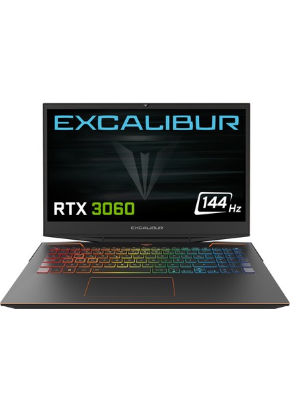 Excalibur G900.1160-BV60X-B Intel Core i7 11600H 16GB 500GB SSD RTX3060 Freedos 15.6" FHD Taşınabilir Bilgisayar