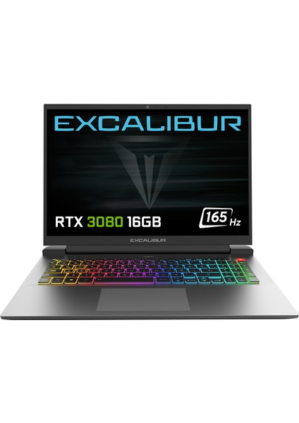 Excalibur G911.1180-BV80X-C Intel Core i7 11800H 16GB 500GB SSD RTX3080 Freedos 16" WQHD Taşınabilir Bilgisayar
