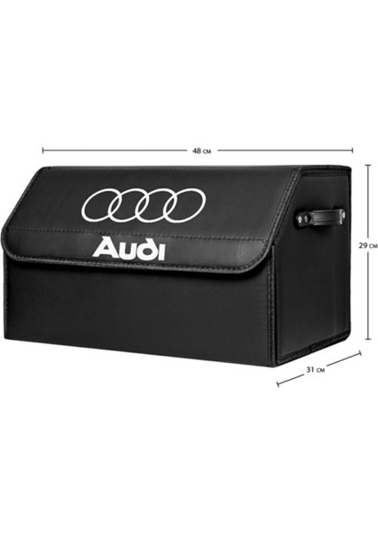 Otomobil Bagaj Çantası Impertex Kumaş Audi Uyumlu 48X29X31 Organizer CCC001 CCC001 TYC003536 fiyatları