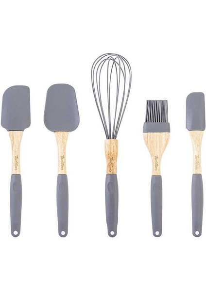 Gri Renkli Silikon 5li Hazırlık Seti