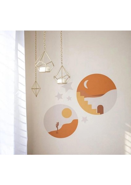 Bohem Tarzı 3'lü Çocuk Odası Sticker Seti fiyatları