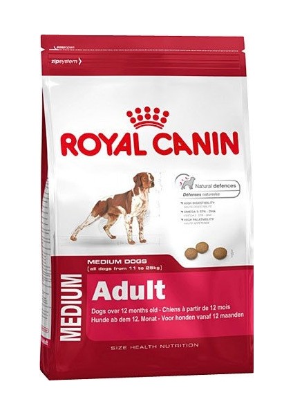 Medium Orta Irk Köpek Maması 15 kg