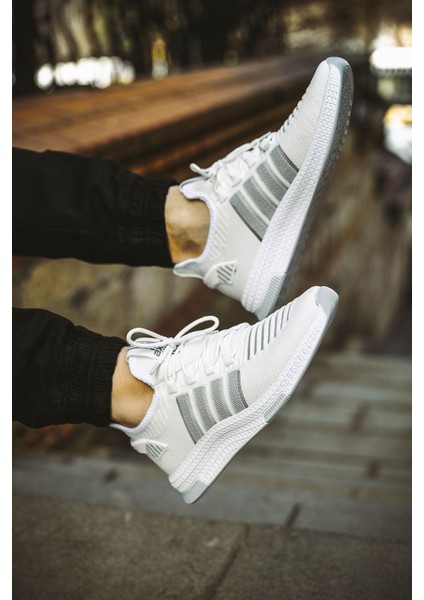 Ald Şerit Detaylı Kalın Taban Erkek Sneaker