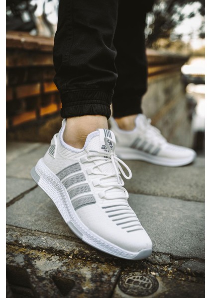 Ald Şerit Detaylı Kalın Taban Erkek Sneaker