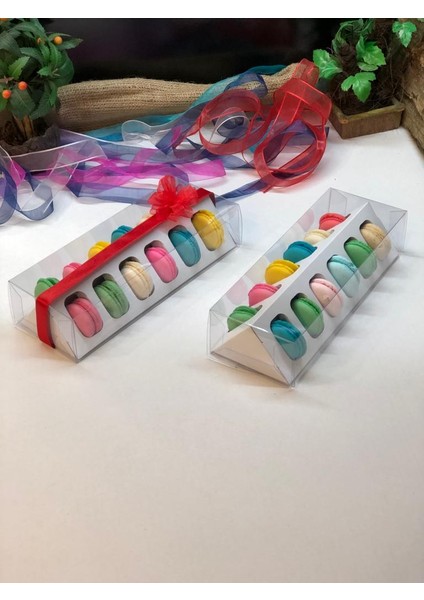 Asetatlı 12 Li Makaron Kutusu Seperatörlü (10 Adet) modelleri
