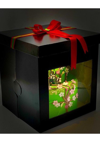 31X31X35 Pencereli Pasta Kutusu (10 Adet) modelleri