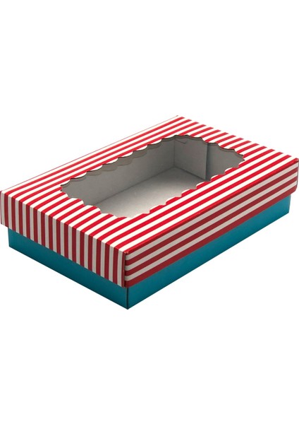 24X16X6 Pencereli Hediyelik Kutu (10 Adet)
