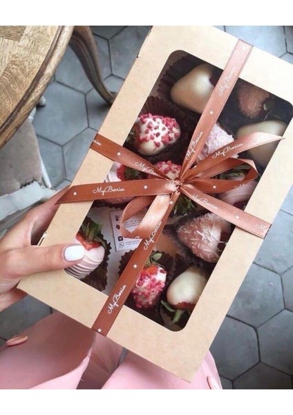 24X16X6 Pencereli Hediyelik Kutu (10 Adet)