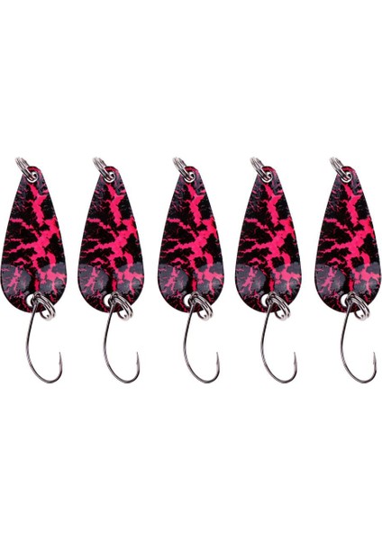 5 Adet Balıkçılık Lures Set Bakır Kaşık Sequins Metal Lures Sert Yemler Renk 3 (Yurt Dışından) fiyatları