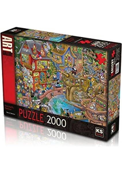2000 Parça Puzzle Pontcheffs Harbour 22504 Puzzle