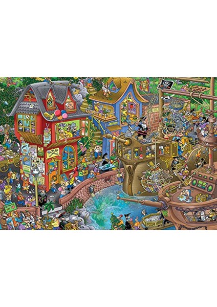 2000 Parça Puzzle Pontcheffs Harbour 22504 Puzzle