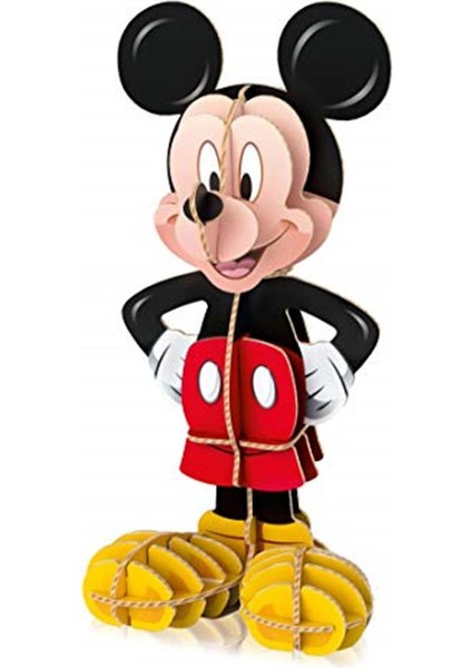 20157 Yapboz ve 3D Model, Disney Mickey, 104 Parça Çocuk Puzzle & Yapbo