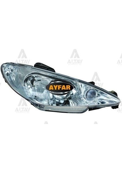 Far Peugeot 206 1998 Sonrası Sol (Oem NO:6204S9) (Adet)