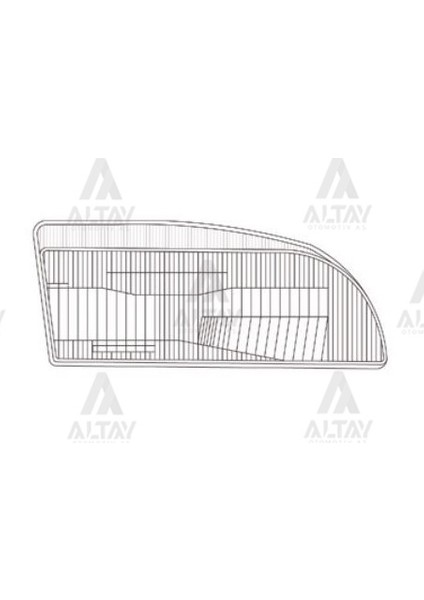 Far Camı Corolla 1993--1998 AE100 AE101 Sağ (Oem NO:81110-1E180A) (Adet)