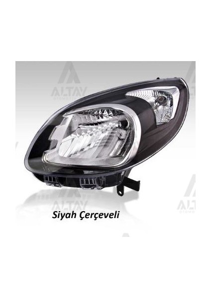 Far Kangoo 2013 Sonrası Siyah Çerçeveli Motorlu Sağ (Oem NO:260103948R) (Adet)