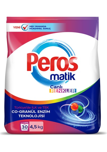 Matik Canlı Renkler 4,5kg