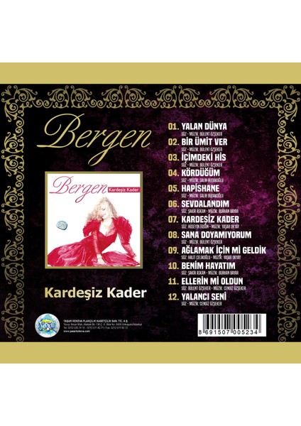 Bergen - Kardeşiz Kader (Cd)