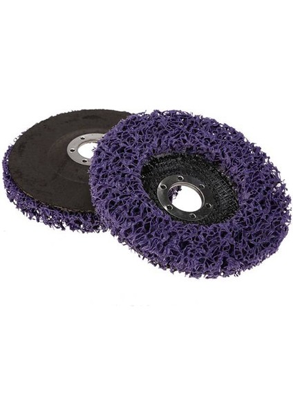 Adet Zımpara Taşlama Taşlama Şerit Disk 125 mm Poli Şerit Disk Tekerlek Boya Pas Temizleme Açılı Taşlama Temizleme Için Temiz