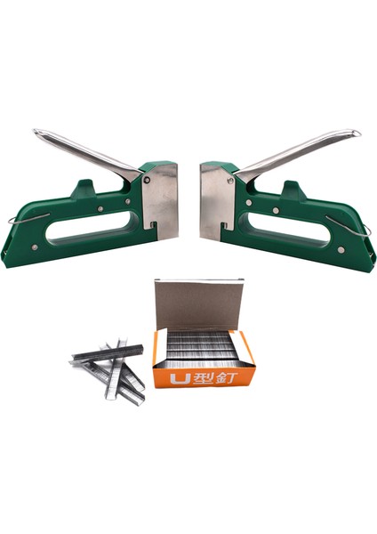 Mobilya Zımba Tabancası ve 400 Adet Zımba - Yeşil (Yurt Dışından) modelleri