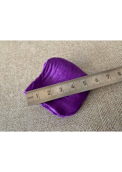 Yapay Mor Gül Yaprağı 5X5CM 96 Adet Yapay Gül Yaprak