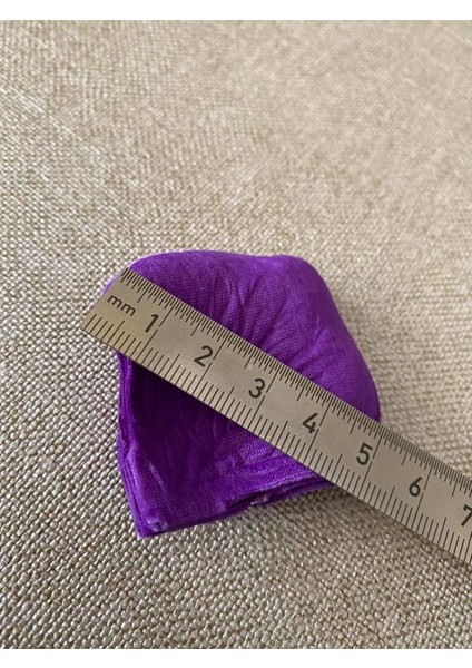 Yapay Mor Gül Yaprağı 5X5CM 96 Adet Yapay Gül Yaprak