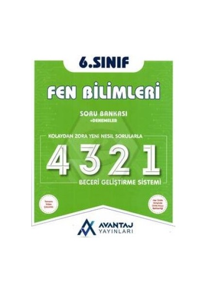 6. Sınıf Fen Bilimleri Soru Bankası + Denemeler