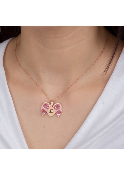 Isim Yazılabilen Sonsuz Aşık 925 Ayar Gümüş Kolye