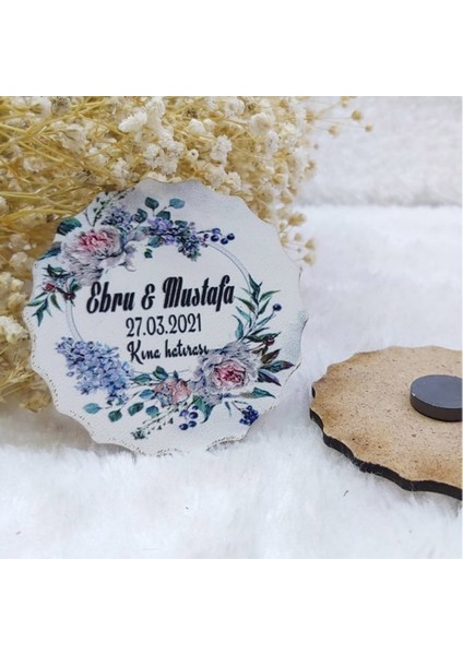 30 Adet Ahşap Magnet 02