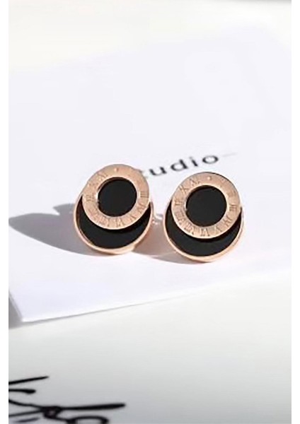 Alvaro Kararmayan Kadın Çelik Küpe