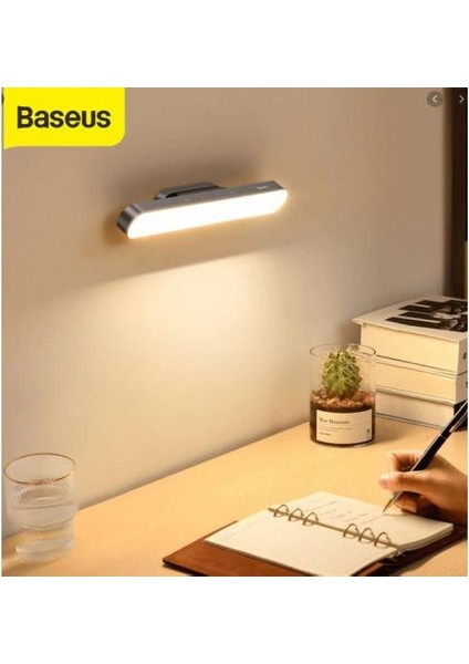 Ayarlanabilir 1800MAH Şarjlı Mıknatıslı Masa Lambası Dolap Lambası Ayna Lambası Gece Lambası