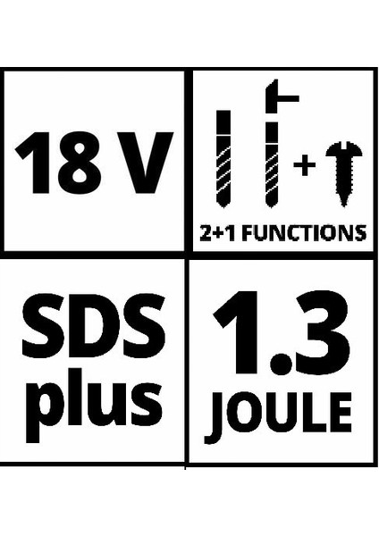 Te-Hd 18/12 Li - Akülü Pnömatik Matkap + 4 Ah Starter Kit