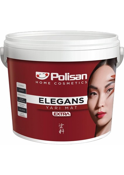 Elegans Extra Yarı Mat İç Cephe Boyası 2.5 Lt