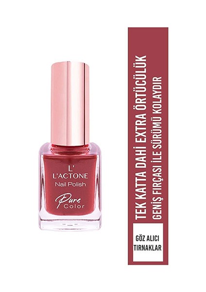 L'ACTONE   Oje Nail Polish Pure Color 307