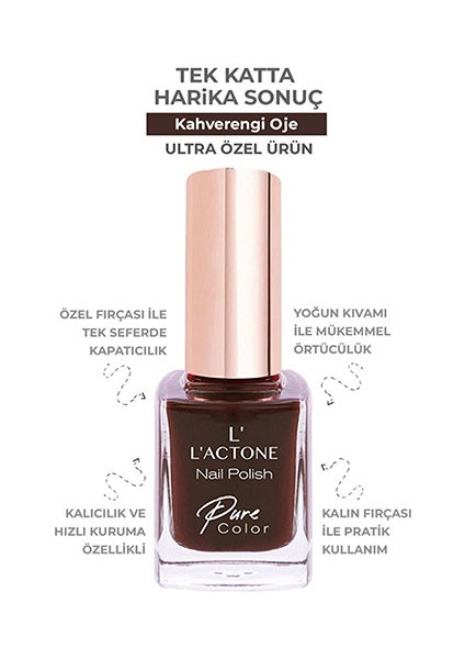 L'ACTONE Oje Nail Polish Pure Color 312