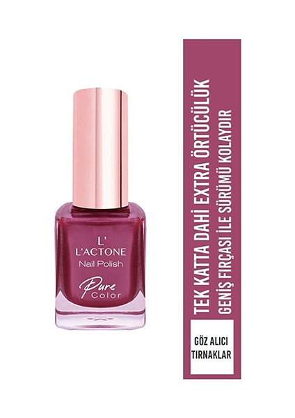 L'ACTONE Oje Nail Polish Pure Color 314