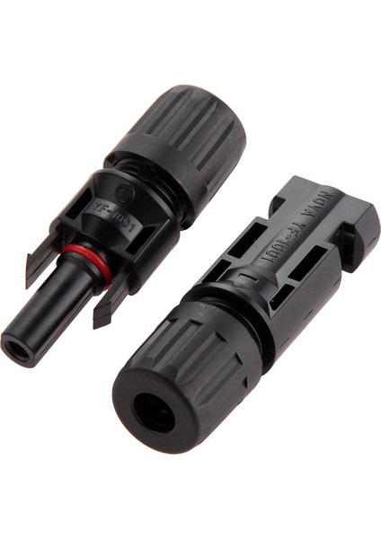 15 Set Dc ile 10 Çift Solar Konnektörkonnektör Erkek Dişi Dc Soket Jakı + Kısa Fiş + Su Geçirmez Kapak