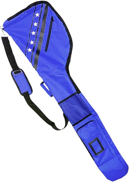 Golf Taşıma Caddy Club Durumda Çanta 7-10 Kulüpler Taşıma Seyahat Çantası Hafif Mavi (Yurt Dışından)