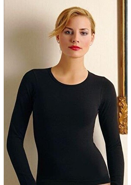 2142 Açik Yaka Uzun Kol T-Shirt modelleri