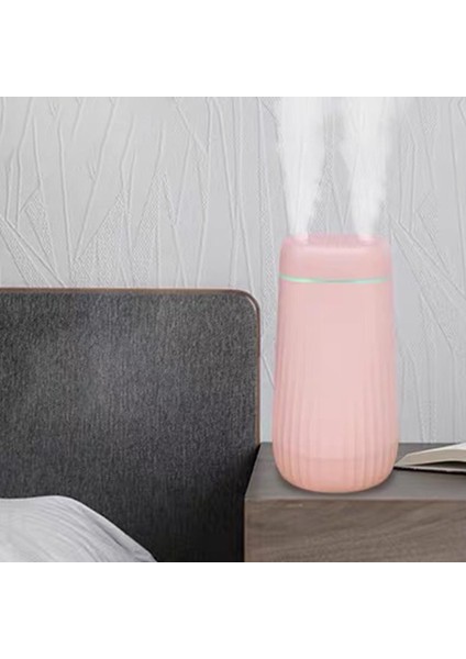 1l Hava Nemlendirici Aromaterapi Difüzör Arıtma USB Araba Mutfak Ofis Pembe Için (Yurt Dışından)