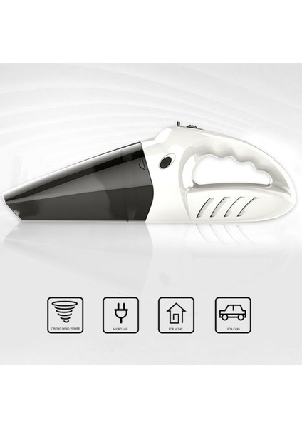 Araba Elektrikli Süpürge Emme Nozulları ile Güçlü Araba Iç Beyaz Için 4500 Pa (Yurt Dışından) modelleri